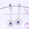 NOUVELLE boucles d&#39;oreilles diamant dangle boucles d&#39;oreilles zircon cercle